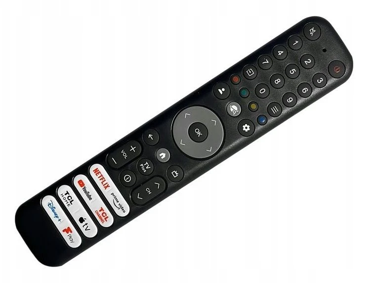 „Lamex LXP833V“ televizoriaus nuotolinio valdymo pultas, skirtas „Netflix“ / „YouTube“ / „Prime Video“ / „Disney+“