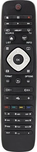 Lamex HQ LXP430 televizoriaus pultelis Philips LED-430 3D Juodas