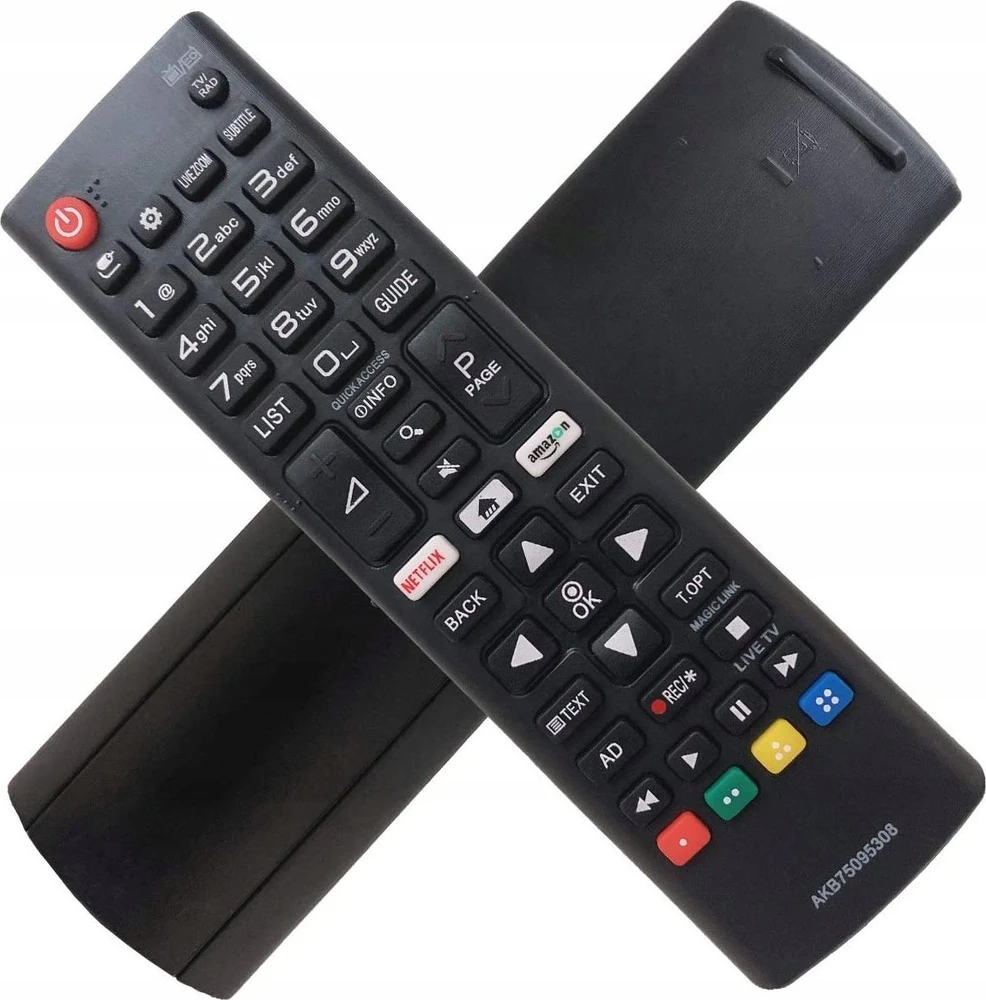 HQ LTC nuotolinio valdymo pultas skirtas LG AKB75095308 SMART NETFLIX televizoriams
