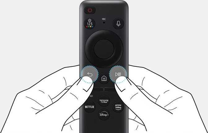 „Pilot RTV Samsung“ išmanusis nuotolinio valdymo pultas (2020 m. „Samsung 21“ televizorius)
