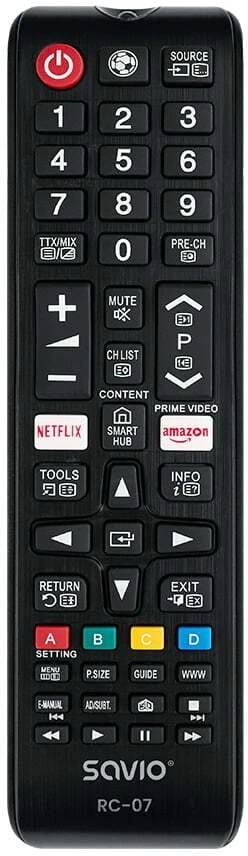 TV pultas SAVIO FOR SAMSUNG TVS RC-07
