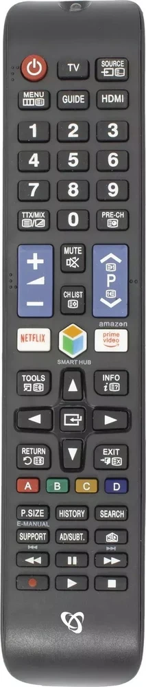 SBOX Remote Control for Samsung TV, Juodas (RC-01401)