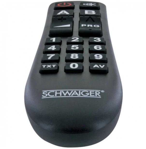 Schwaiger universalus 2 viename televizoriaus nuotolinio valdymo pultas su 20 mygtukais (UFB1100533)