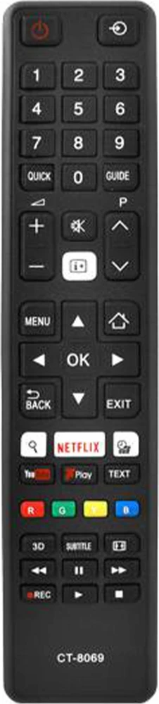 Lamex Pilot RTV Toshiba Pultas CT-8069 CT8069 ct-90430 ct-90394 hq