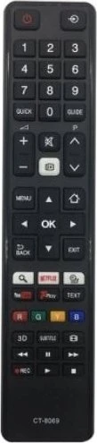 Lamex Pilot RTV Toshiba Pultas CT-8069 CT8069 ct-90430 ct-90394 hq
