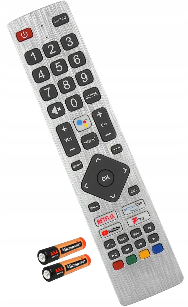 Pilot TV LCD TECHNIKA,SHARP TEF/RMC/0015N,NETFLIX,YOUTUBE , ANDROID