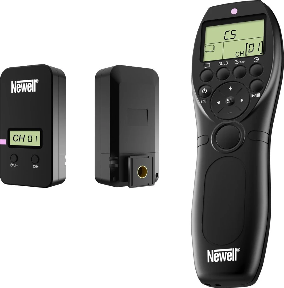 Belaidis nuotolinio valdymo pultas su intervalometru Newell (Canon)
