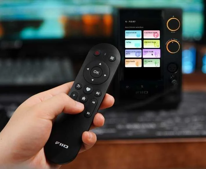FiiO RM3 RTV nuotolinio valdymo pultas - Bluetooth nuotolinio valdymo pultas skirtas FiiO su R serijos gaminiams