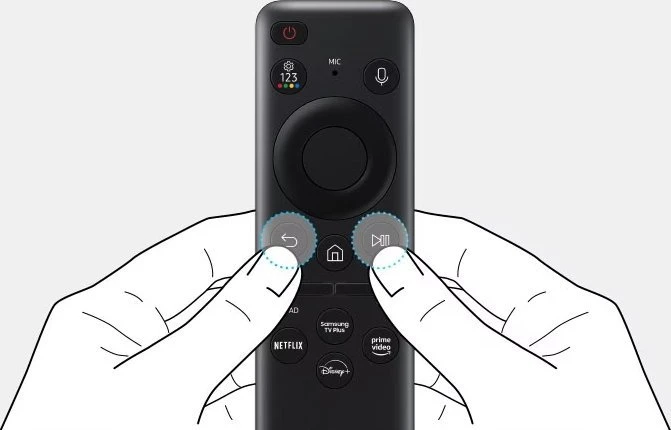 Pilot RTV Samsung nuotolinio valdymo pultas