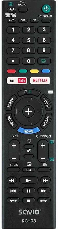 TV pultas Savio RC-08 Sony
