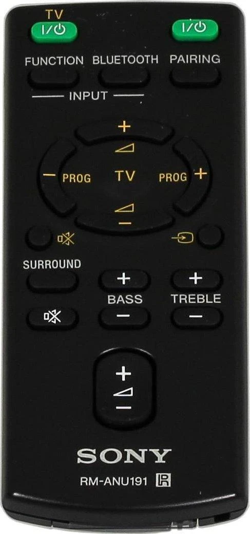 Pilotinis RTV Sony nuotolinio valdymo pultas