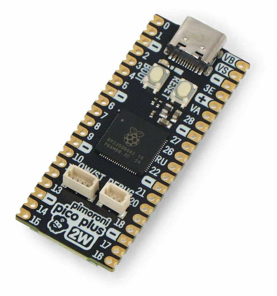 Pimoroni Pico Plus 2 W – plokštė su RP2350B mikrovaldikliu – WiFi/Bluetooth – Pimoroni PIM726