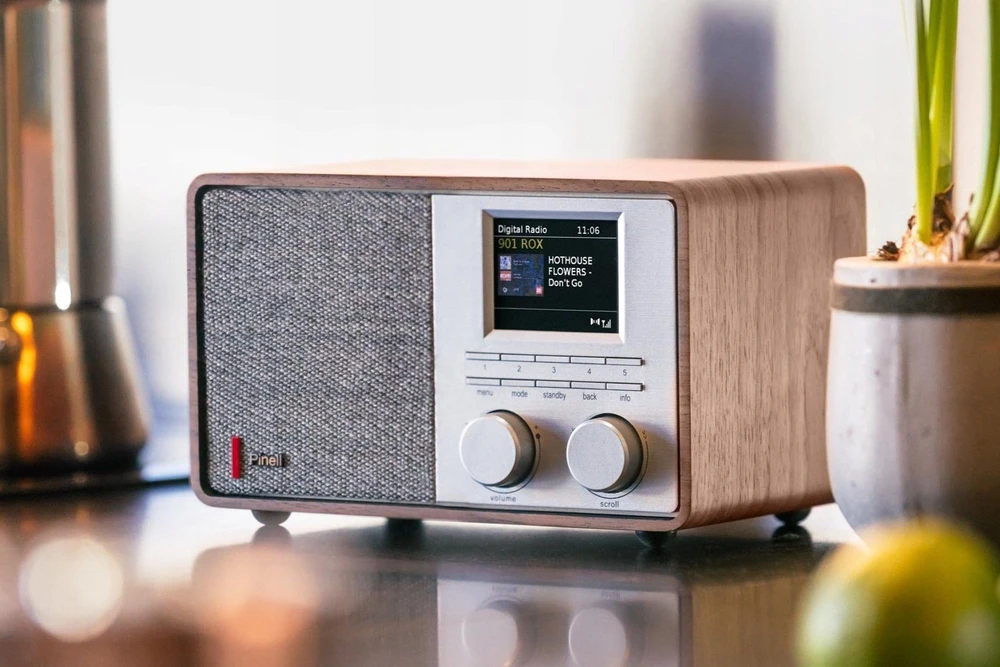 PINELL SUPERSOUND 201W radijo imtuvas su baterijomis, DAB+, FM, WIFI