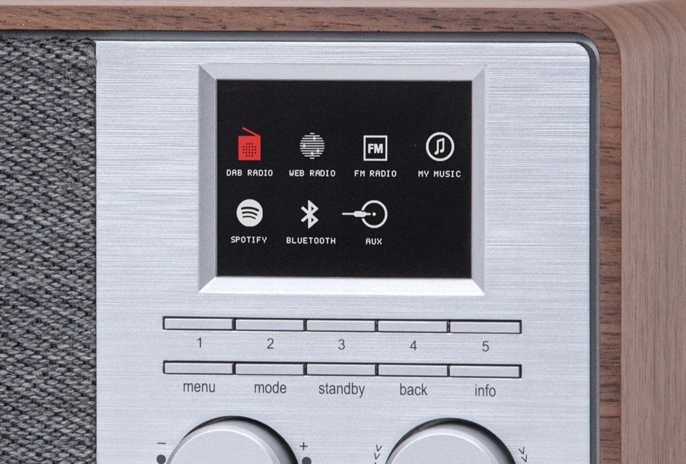 PINELL SUPERSOUND 201W radijo imtuvas su baterijomis, DAB+, FM, WIFI