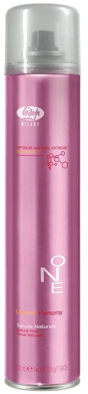 Lisap Lisynet One natūralus plaukų lakas 500ml