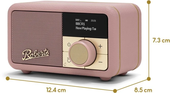 Roberts Radio Revival Petite 2 Rožinė