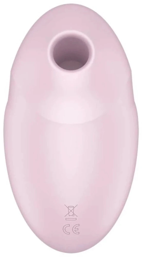 Satisfyer Vulva Lover 3 klitorio stimuliatorius su vibruojančia rožine spalva