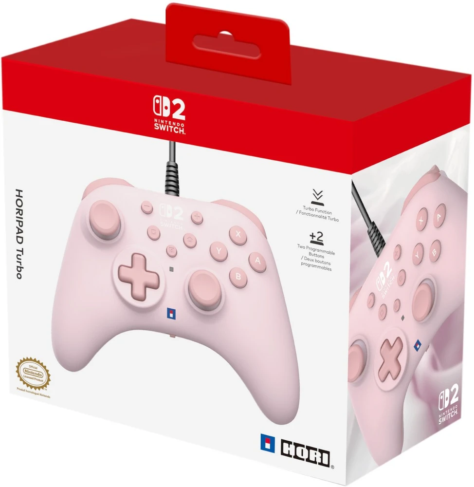 HORI - HORIPAD Turbo - Cozy Rožinė - Switch 2