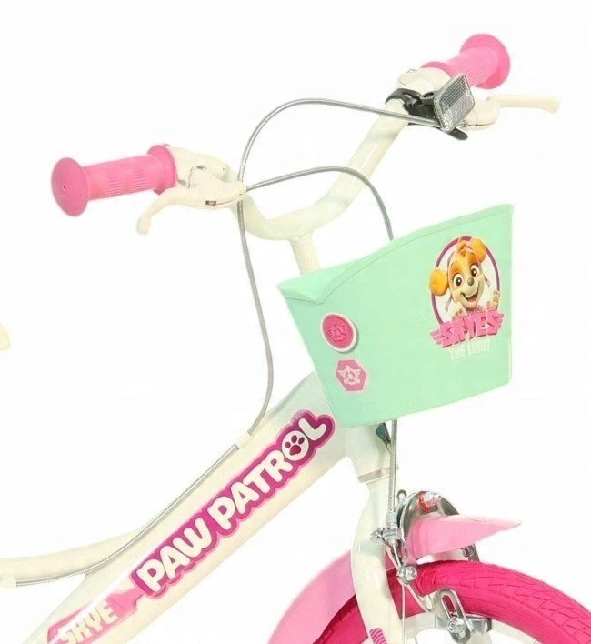 Dino Bikes Licence Pinniped Vaikiškas dviratis Dino Bike Paw Patrol Girl, 14'', rožinis