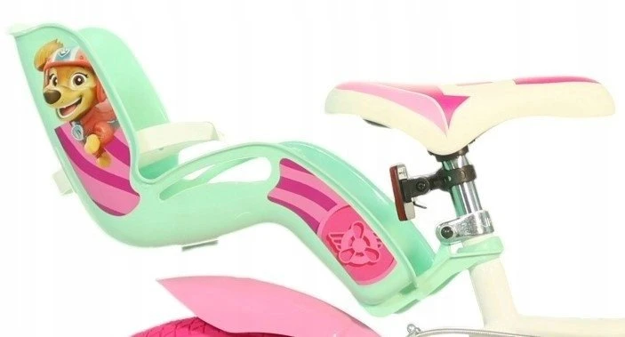 Dino Bikes Licence Pinniped Vaikiškas dviratis Dino Bike Paw Patrol Girl, 14'', rožinis