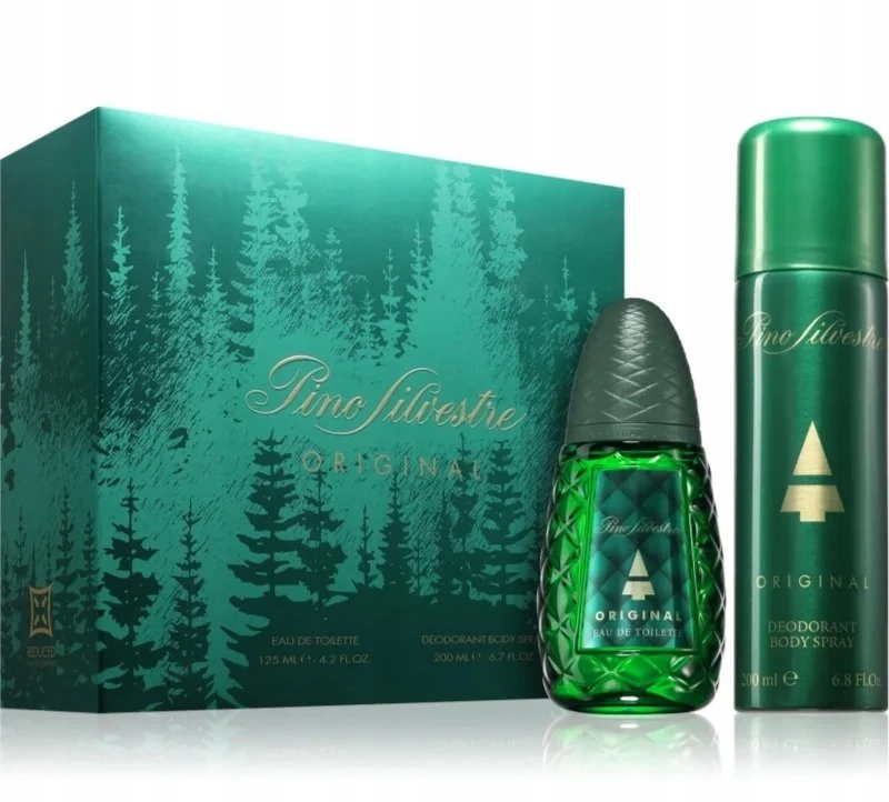 Pino Silvestre Original EDT rinkinys vyrams (EDT 125 ml + Dezodorantas 200 ml)