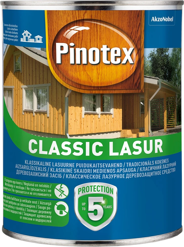 Pinotex PINOTEX CLASSIC graikinių riešutų aliejus AE 1L