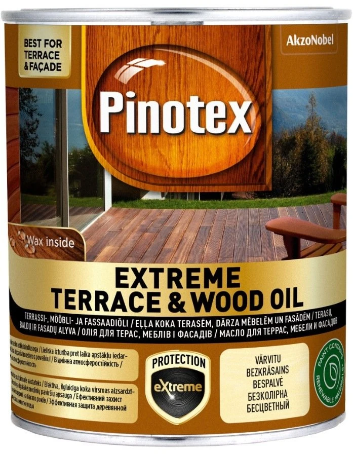 Pinotex PINOTEX EXTREME TERASŲ/MEDIENOS ALIEJUS BC 0,7 l