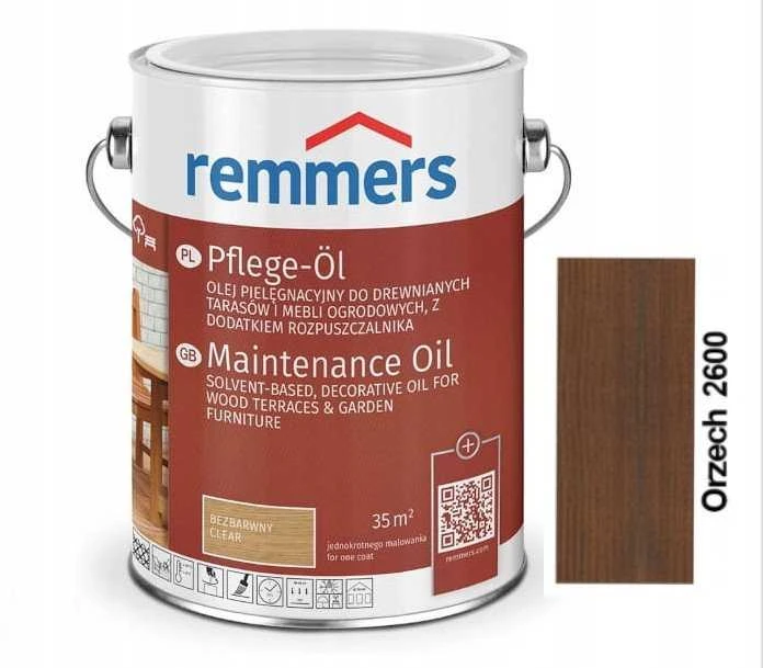 Remmers Pinotex TERRACE OIL PFLEGE WALLNUT 0.75L