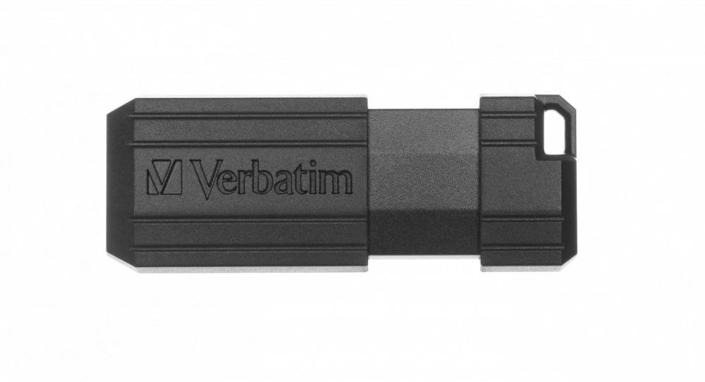 Verbatim PinStripe USB atmintukas 64 GB USB A tipo 2.0 Juoda