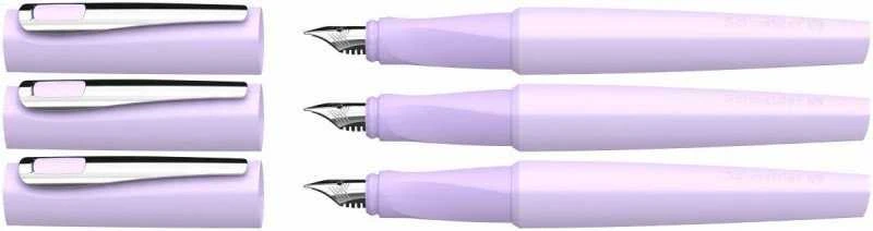 Plunksnakotis SCHNEIDER Tomo M, plastikinis, matinis violetinės spalvos korpusas, tinka dešiniarankiams ir kairiarankiams