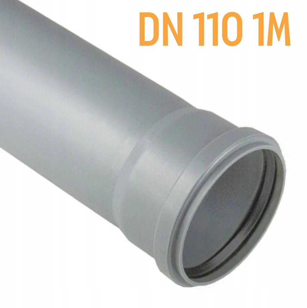 Armakan Vidaus kanalizacijos vamzdis , Ø 110 mm, 1 m
