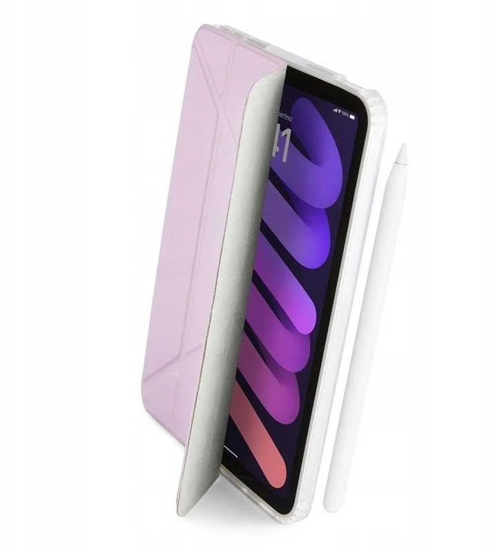 Pipetto Origami No1 Original dėklas, metallic violetinės spalvos – Apple iPad mini (2024/2021)