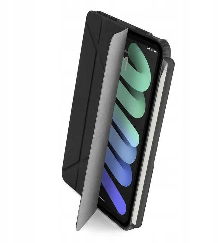 Pipetto Origami No3 Pieštukas dėklas, juodos spalvos – Apple iPad mini (2024/2021)