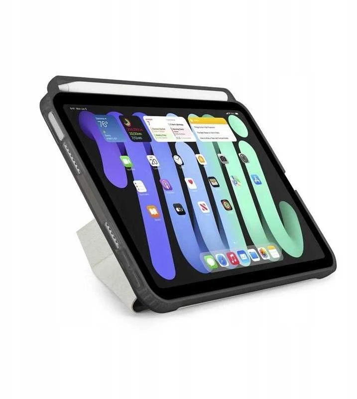 Pipetto Origami No3 Pieštukas dėklas, juodos spalvos – Apple iPad mini (2024/2021)