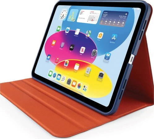 Pipetto Origami No5 Rotating dėklas, tamsiai mėlynos spalvos – iPad (A16) / iPad (2022)