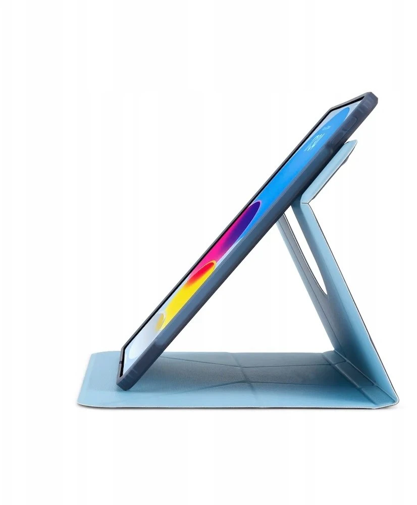 Pipetto Origami No6 Stand dėklas, tamsiai mėlynos spalvos – Apple iPad Air 10.9″ (2022/2020)/11″ 2024/2025/2026