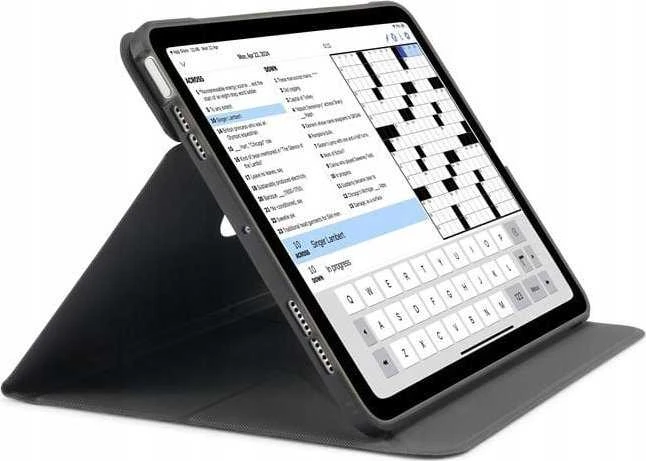 Planšetė Accessories Pipetto Origami No6 stovas-dėklas, juodas – iPad Air 13″ 2024/2025/2026