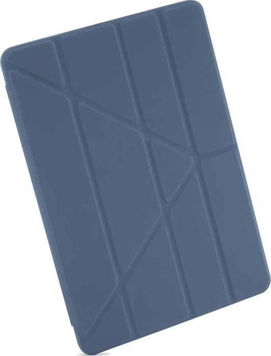 Pipetto planšetinio kompiuterio dėklas Pipetto Origami dėklas, skirtas iPad 10.2 '' 2019/2020 tamsiai mėlynas