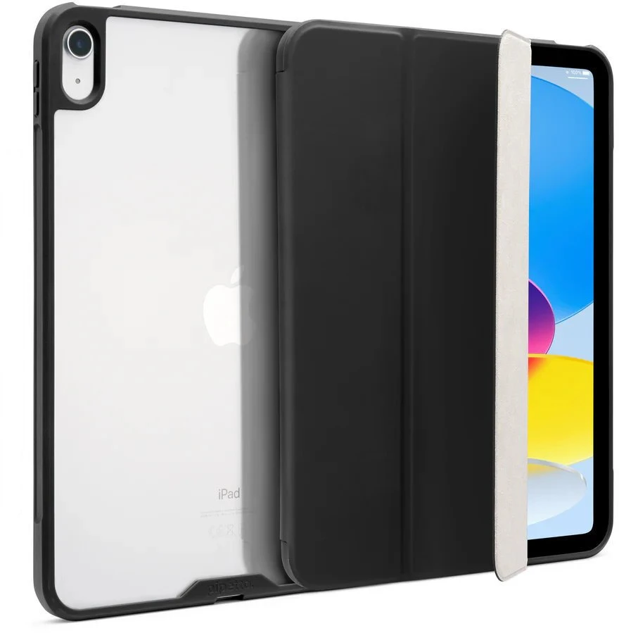 Pipetto Tri-dėklas – juodos spalvos – iPad (A16) / iPad (2022)