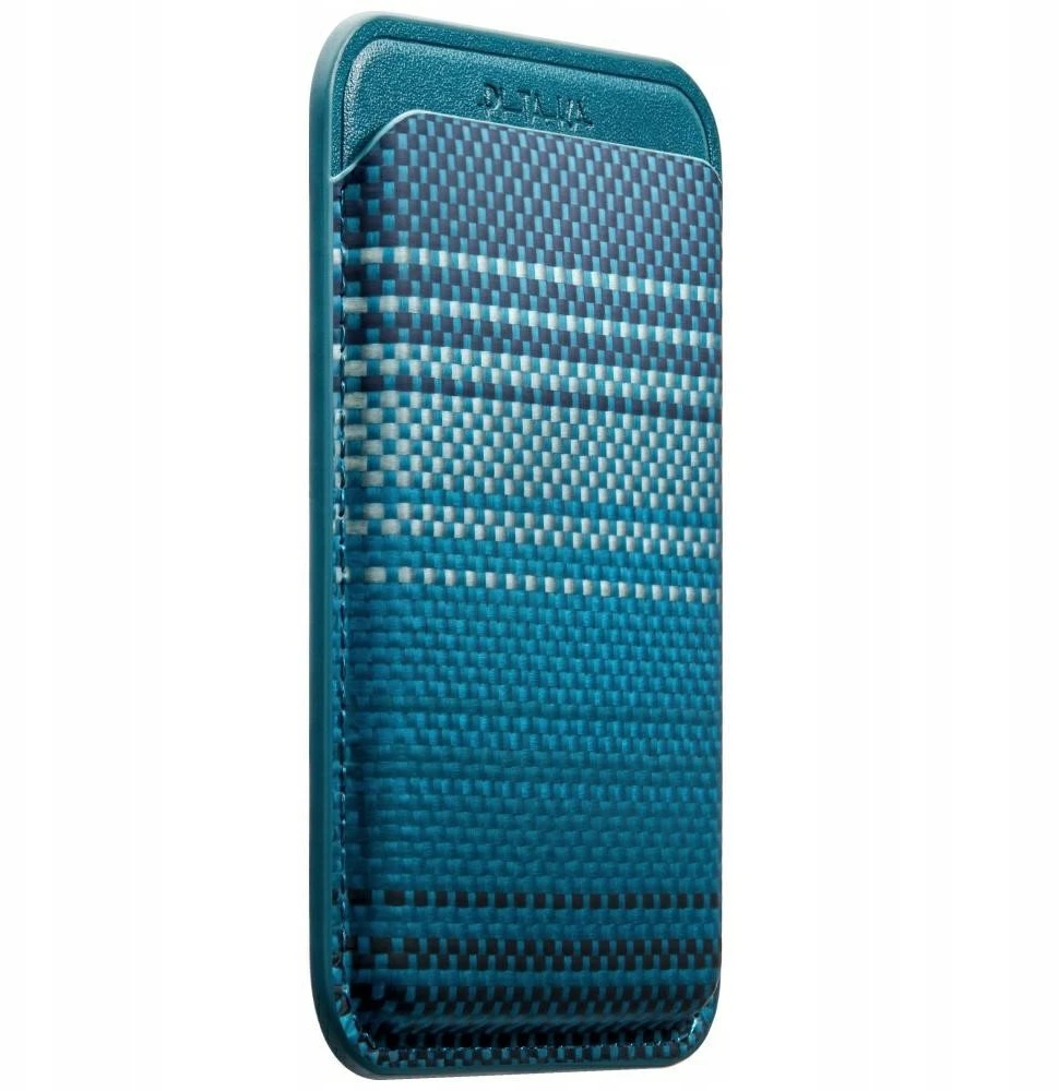 Dėklas Magnetic wallet PITAKA Woven Wallet MagSafe for phone moonrise