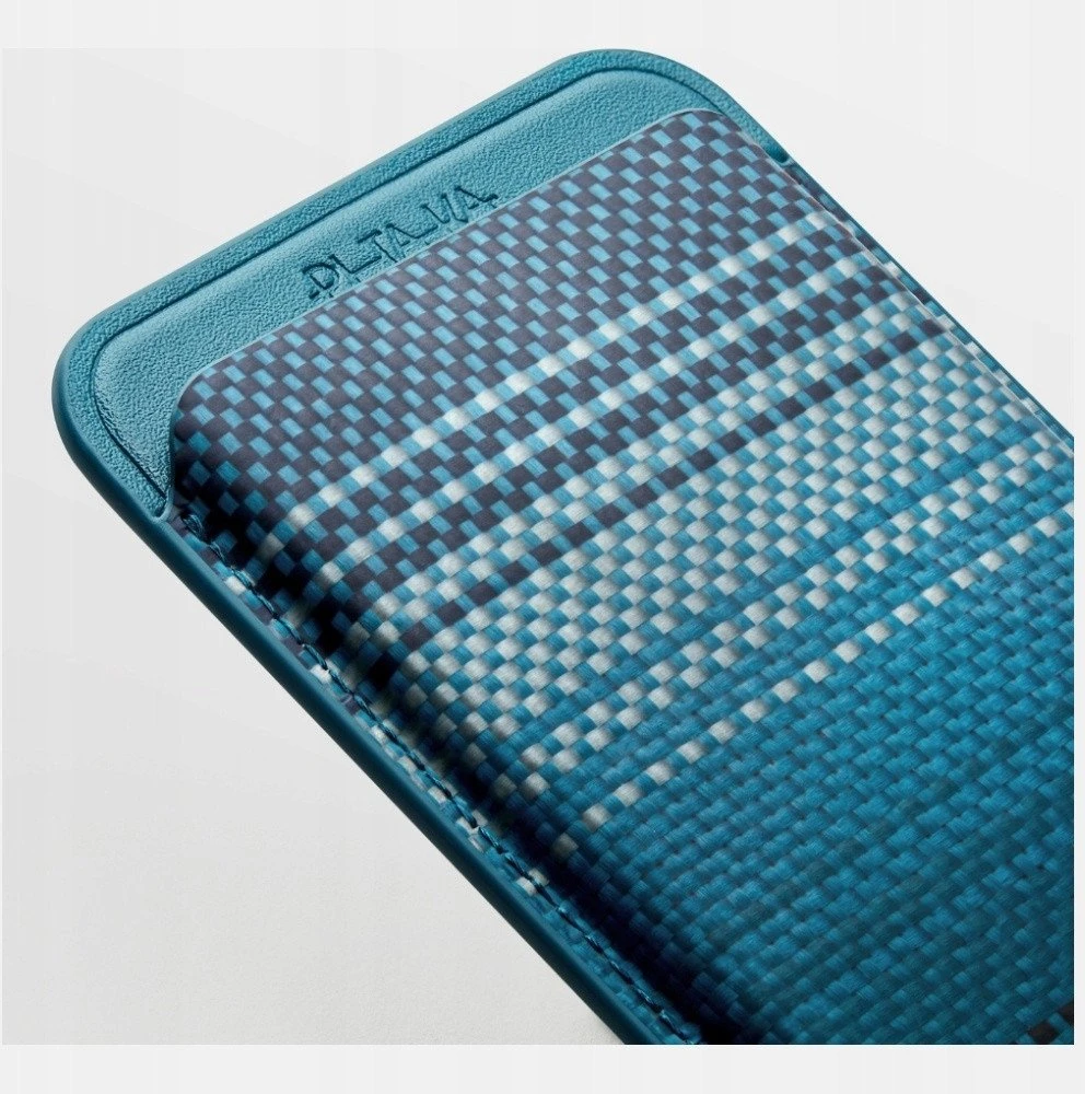 Dėklas Magnetic wallet PITAKA Woven Wallet MagSafe for phone moonrise