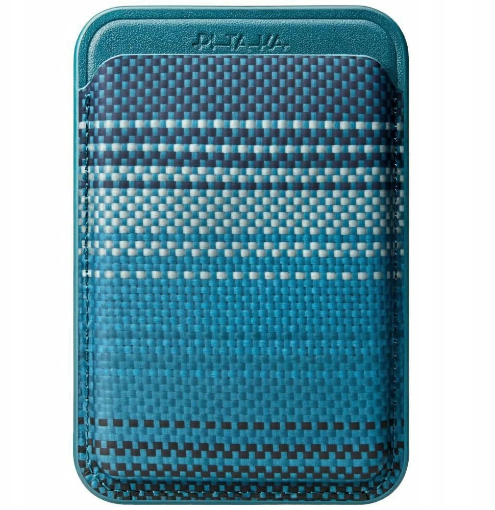 Dėklas Magnetic wallet PITAKA Woven Wallet MagSafe for phone moonrise