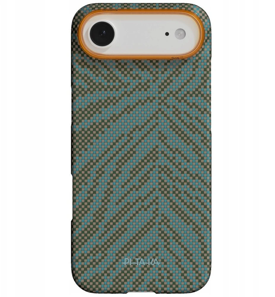 Dėklas PITAKA Edge Case Breath of Veins do iPhone Air dive žalias