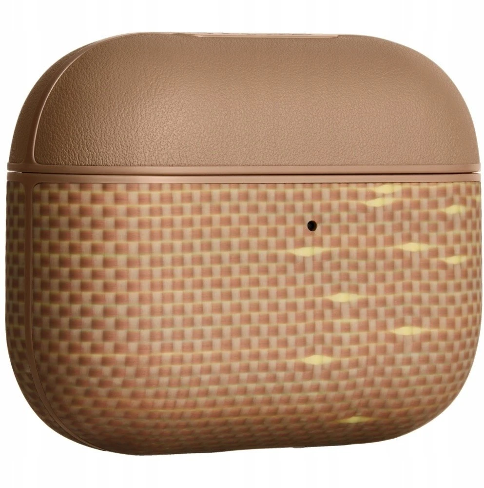 Dėklas PITAKA Aramid Fiber do AirPods Pro 3 golden glin