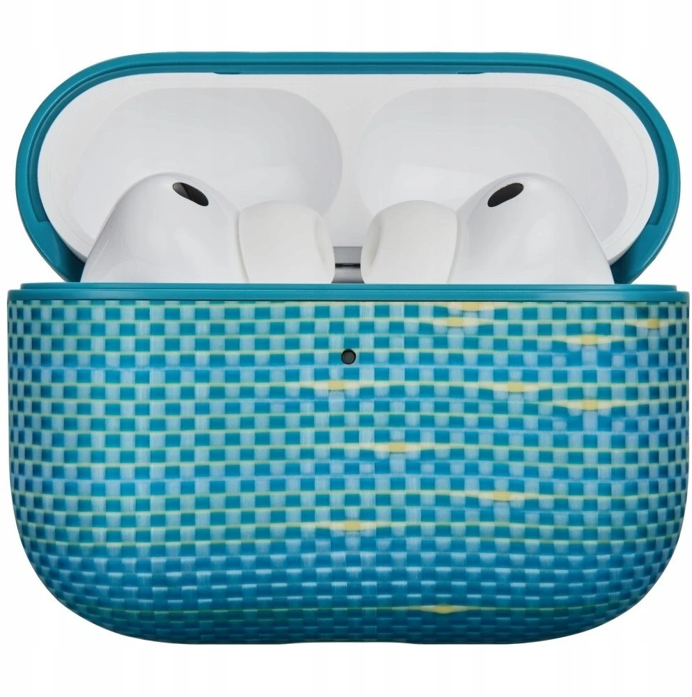 Dėklas PITAKA Aramid Fiber do AirPods Pro 3 lucid mėlynas