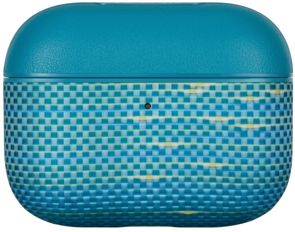 Dėklas PITAKA Aramid Fiber do AirPods Pro 3 lucid mėlynas