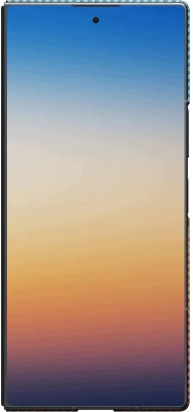 Pitaka krašto dėklas, galinis dangtelis, Saulėlydis - Samsung Galaxy Z Fold8 Ultra