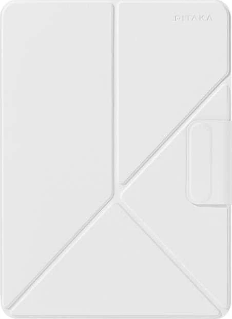 Pitaka Folio 2 case, baltas - iPad Air 13" 2024, iPad Pro 12,9" 2018/2022
