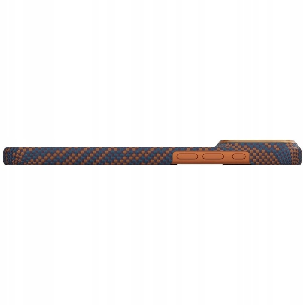 PITAKA Edge Dėklas Breath of Veins for Apple iPhone 17 Pro burning oranžinis