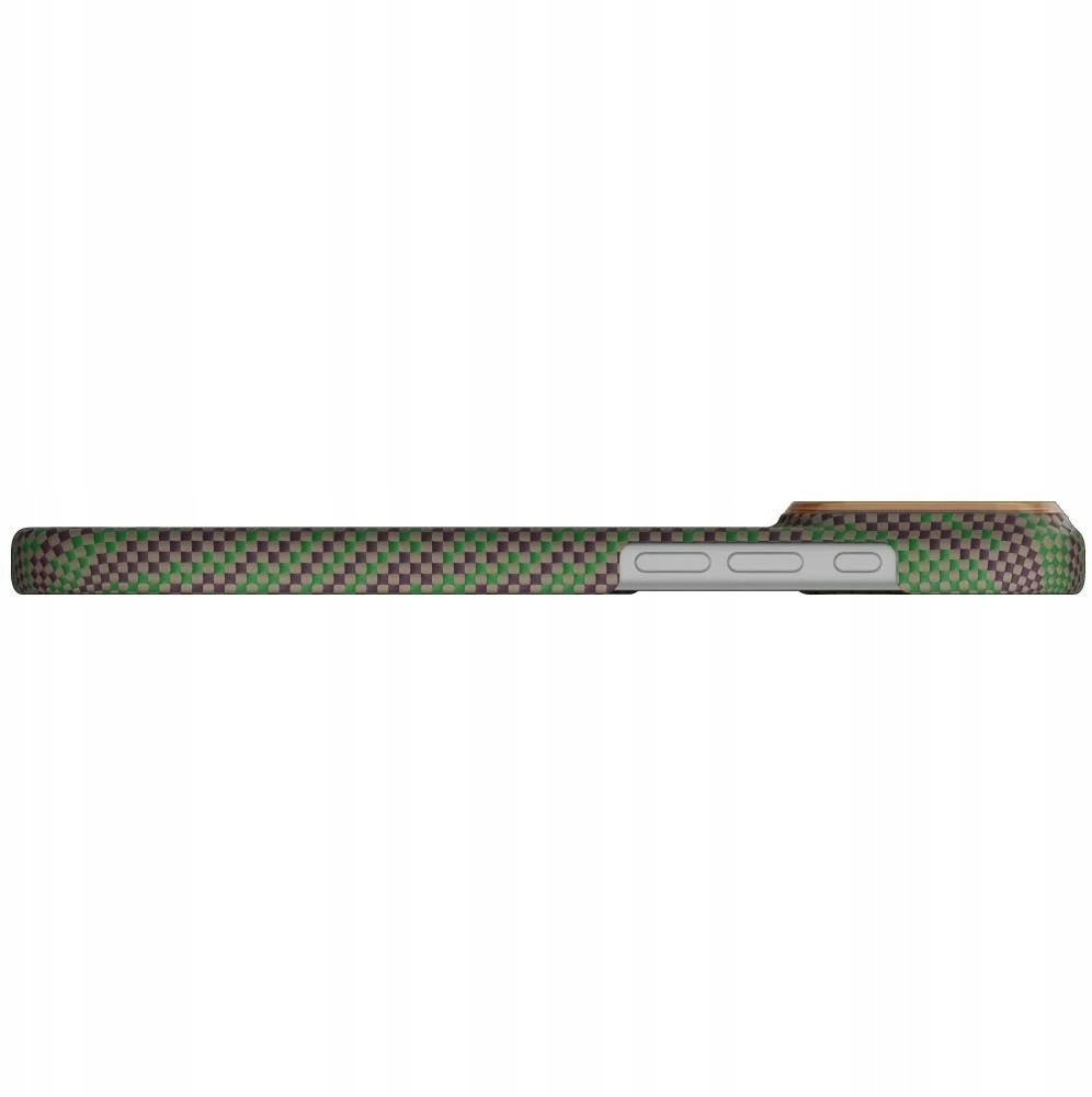 PITAKA Edge dėklas „Breath of Veins“, skirtas Apple iPhone 17 Pro Max, sprout surge